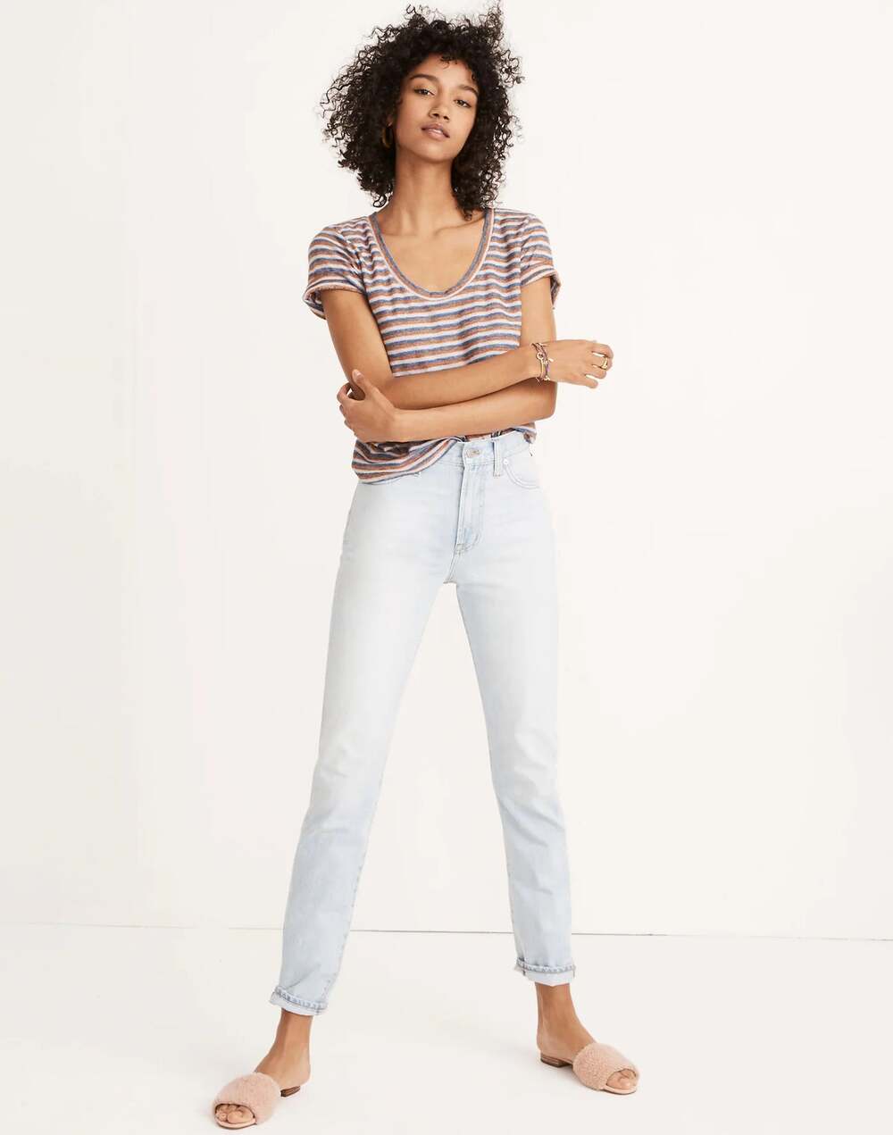 Madewell Women's The Tall Perfect Vintage Jean In Fitzgerald Wash Size 24 NWOT